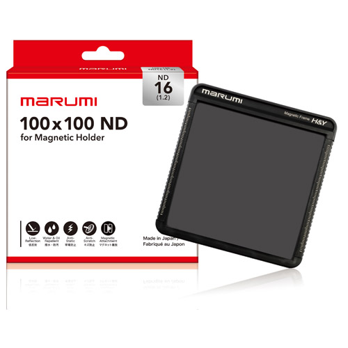 マルミ  Magnetic Filter 100x100 ND16 [NDフィルター] MARUMI