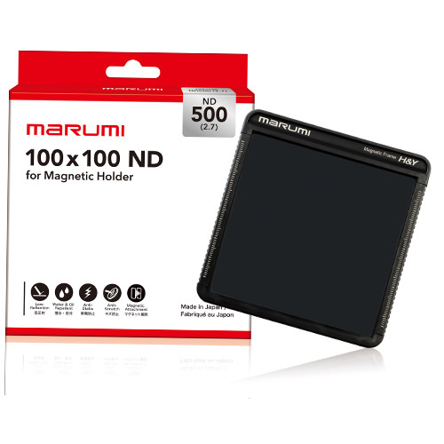 マルミ  Magnetic Filter 100x100 ND500 [NDフィルター] MARUMI