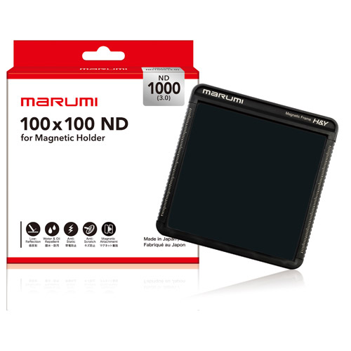 マルミ  Magnetic Filter 100x100 ND1000 [NDフィルター] MARUMI