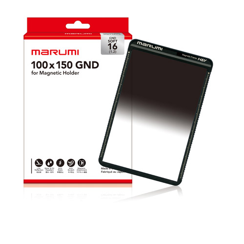 マルミ  Magnetic Filter 100x150 ソフトグラデーション ND16 [NDフィルター] MARUMI