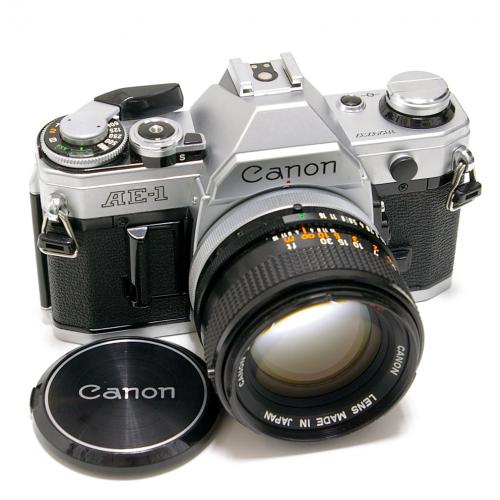 中古 キャノン AE-1 シルバー 50mm F1.4 セット Canon 【中古カメラ】 K1454