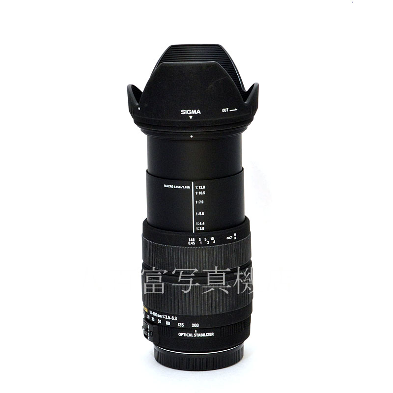 【中古】 シグマ 18-200mm F3.5-6.3 DC OS HSM キヤノンEOS用 SIGMA 中古交換レンズ 35031