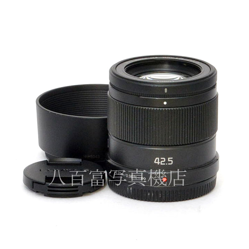 【中古】 パナソニック LUMIX G 42.5mm/F1.7 ASPH./POWER O.I.S. ブラック Panasonic ルミックス H-HS043-K 中古交換レンズ 48413