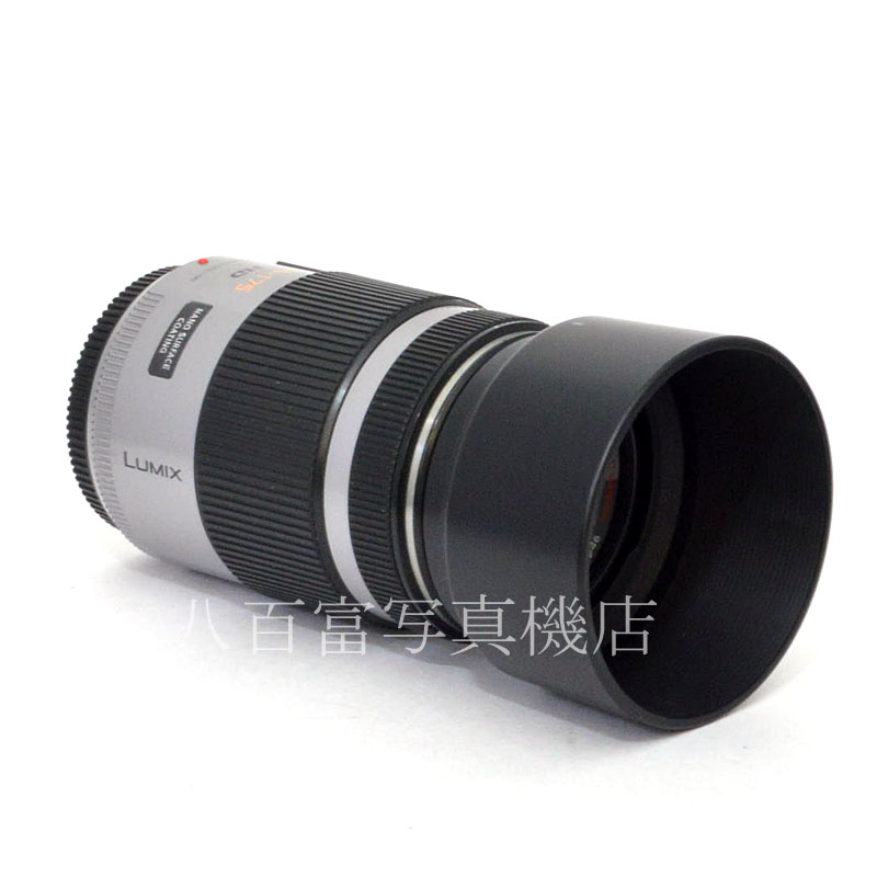 【中古】 パナソニック LUMIX G X VARIO PZ 45-175mm F4-5.6 シルバー マイクロフォーサーズ用 Panasonic 中古交換レンズ 46811