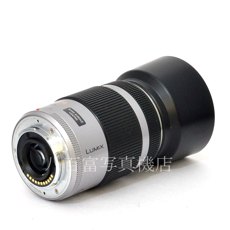 【中古】 パナソニック LUMIX G X VARIO PZ 45-175mm F4-5.6 シルバー マイクロフォーサーズ用 Panasonic 中古交換レンズ 46811