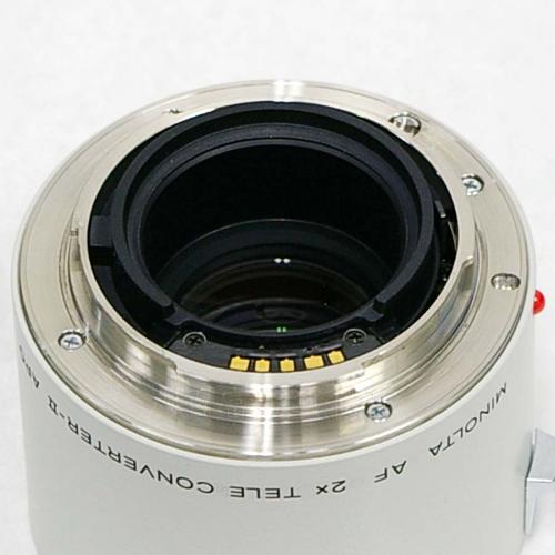 中古レンズ ミノルタ AF 2X TELE CONVERTER-II APO MINOLTA テレコンバーター 18037