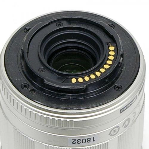 中古レンズ オリンパス M.ZUIKO DIGITAL ED 40-150mm F4-5.6 R マイクロフォーサーズ用 シルバー OLYMPUS 18032