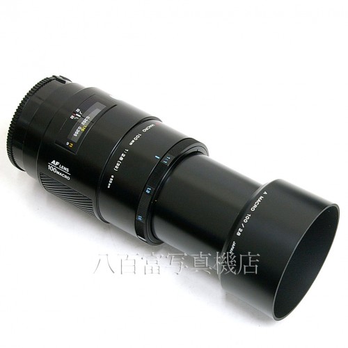 【中古】 ミノルタ AF MACRO 100mm F2.8 αシリーズ 型 MINOLTA 中古レンズ 22966