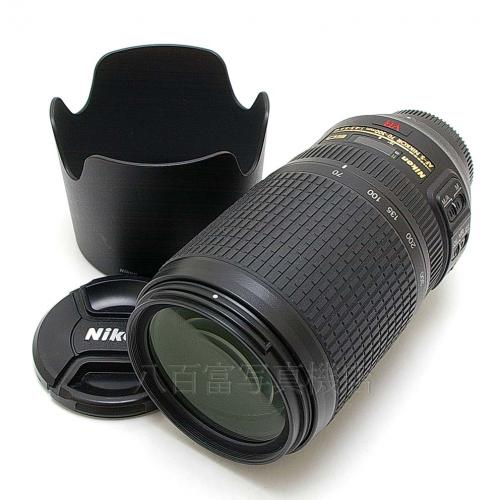 中古 ニコン AF-S Nikkor 70-300mm F4.5-5.6G ED VR Nikon / ニッコール 【中古レンズ】 12437