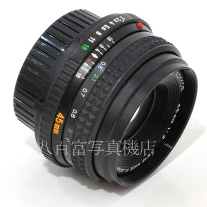 【中古】 ミノルタ MD 45mm F2 MINOLTA 中古レンズ　20080