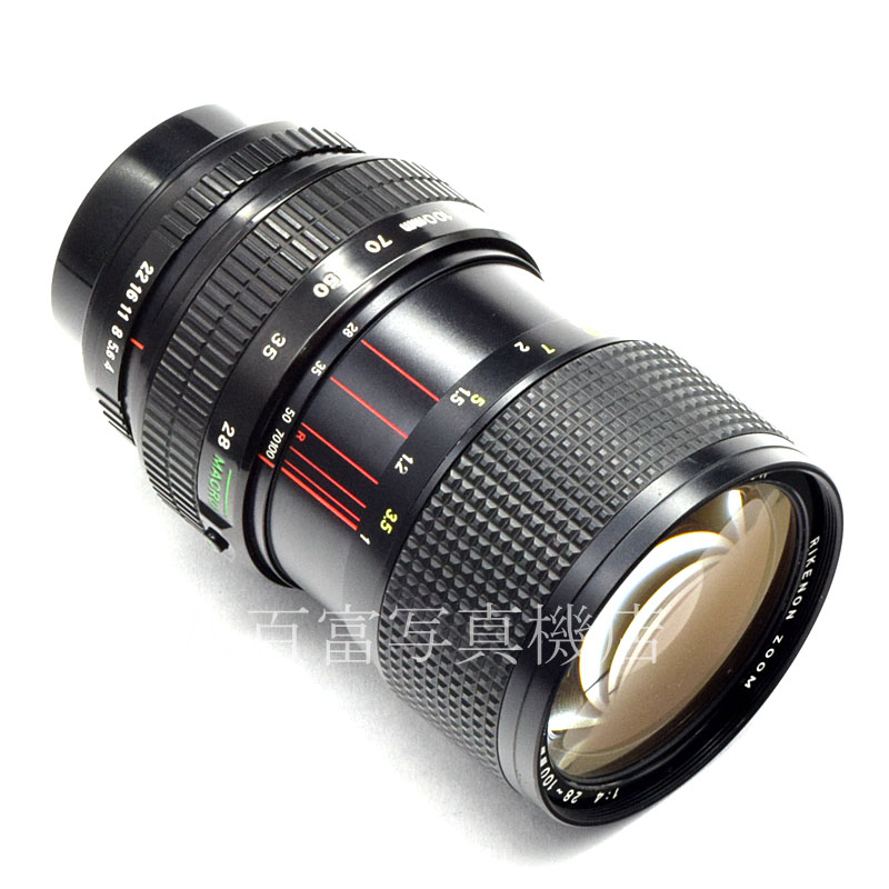 【中古】 リコー リケノン 28-100mm F4 マクロ ペンタックスKマウント RICOH RIKENON 中古交換レンズ 21148