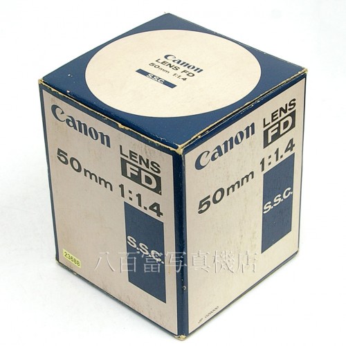 【中古】 キャノン FD 50mm F1.4 S.S.C. (O) Canon 中古レンズ 23688