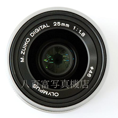 【中古】 オリンパス M.ZUIKO DIGITAL 25mm F1.8 シルバー OLYMPUS ズイコー マイクロフォーサーズ 36666