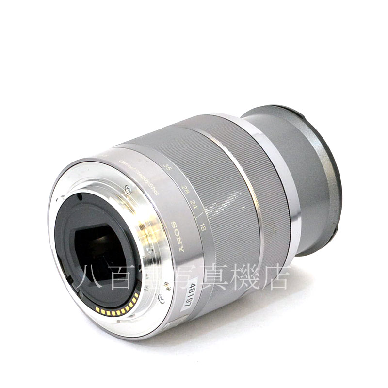 【中古】 ソニー E 18-55mm F3.5-5.6 OSS シルバー 　NEX・Eマウント SONY 中古交換レンズ　48197