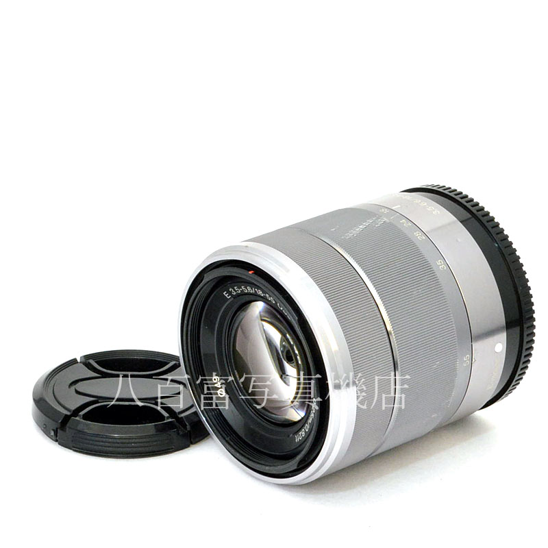 【中古】 ソニー E 18-55mm F3.5-5.6 OSS シルバー 　NEX・Eマウント SONY 中古交換レンズ　48197