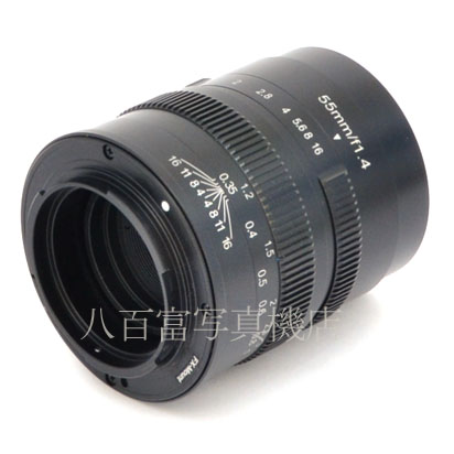 【中古】 七工匠 55mm F1.4 フジフイルムX用 7Artisans 中古交換レンズ 44832