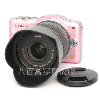 【中古】 パナソニック LUMIX DMC-GF3 ピンク 14-42mmセット Panasonic 中古デジタルカメラ 45083