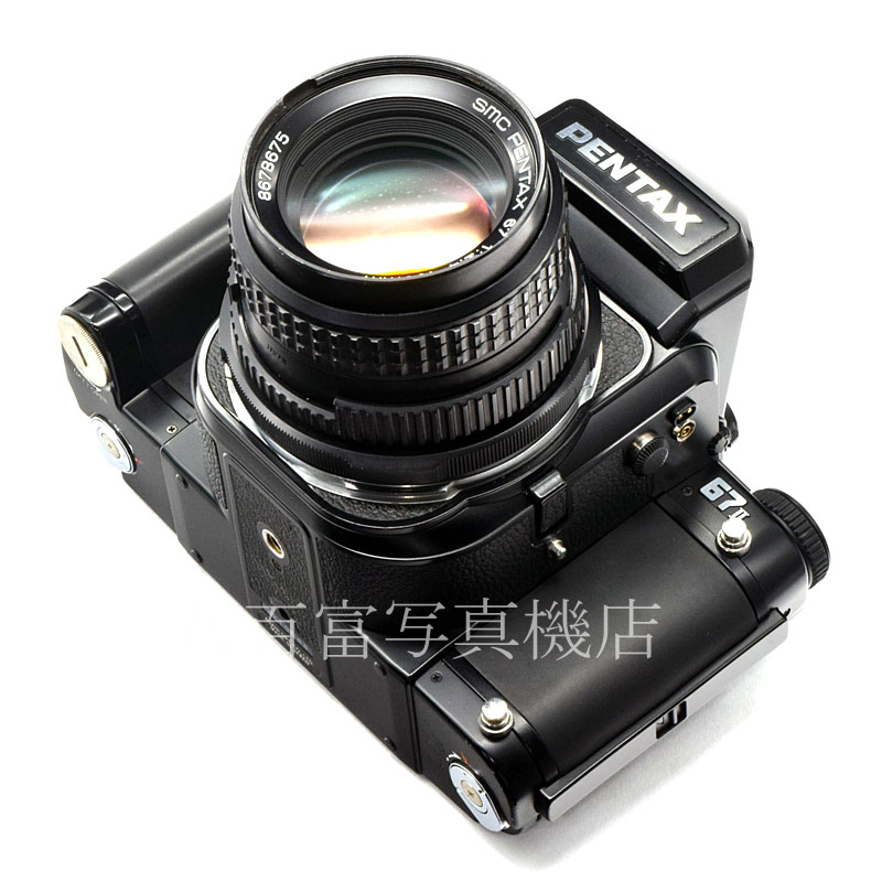 販売済み 【中古】 ペンタックス 67II 105mm F2.4 AEファインダー セット PENTAX 中古フイルムカメラ 52304