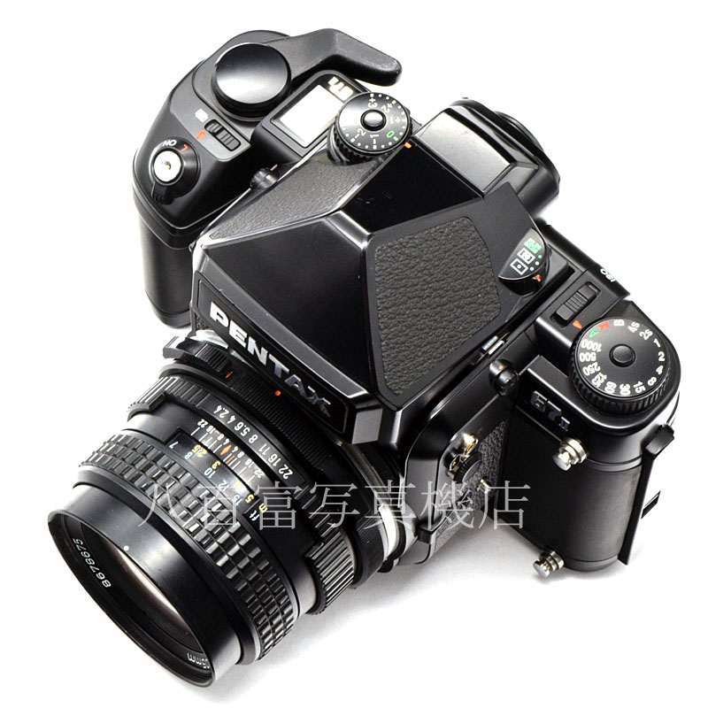 【中古】 ペンタックス 67II 105mm F2.4 AEファインダー セット PENTAX 中古フイルムカメラ 52304