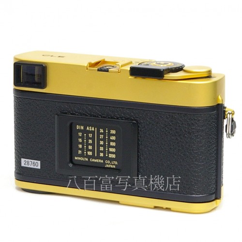 【中古】 ミノルタ CLE ゴールド 40mm F2 セット MINOLTA 中古カメラ 28760