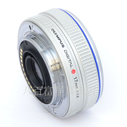 【中古】 オリンパス M.ZUIKO DIGITAL 17mm F2.8 シルバー マイクロフォーサーズ OLYMPUS　Mズイコー 中古交換レンズ 45085