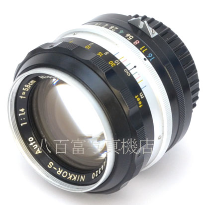 【中古】 ニコン Auto Nikkor 5.8cm F1.4 タイプII Nikon オートニッコール 中古交換レンズ K3618