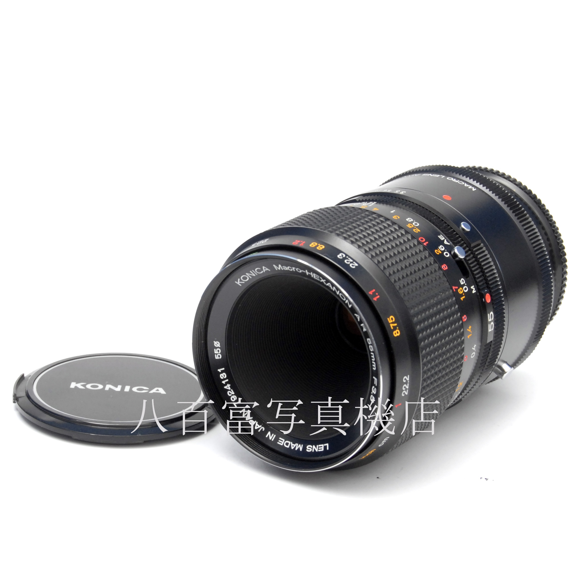 【中古】コニカ マクロ ヘキサノン AR 55mm F3.5 AE 等倍リング付 KONICA 中古交換レンズ 66505