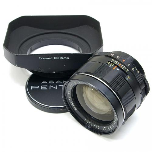 中古 アサヒペンタックス Super Takumar 24mm F3.5 M42マウント PENTAX 【中古レンズ】 06689