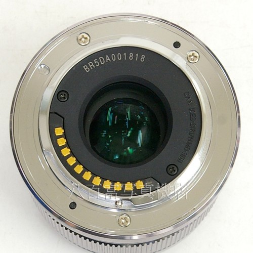 【中古】 パナソニック LUMIX G 42.5mm/F1.7 ASPH./POWER O.I.S. シルバー Panasonic ルミックス H-HS043-S 中古レンズ 23797