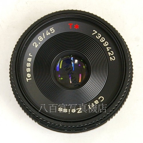 【中古】 コンタックス T* Tessar 45mm F2.8 MM CONTAX 中古レンズ K3089