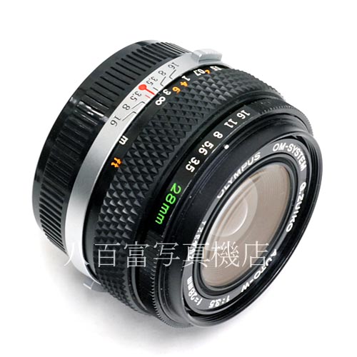 【中古】 オリンパス Zuiko 28mm F3.5　後期型 OMシステム OLYMPUS 中古レンズ 40002