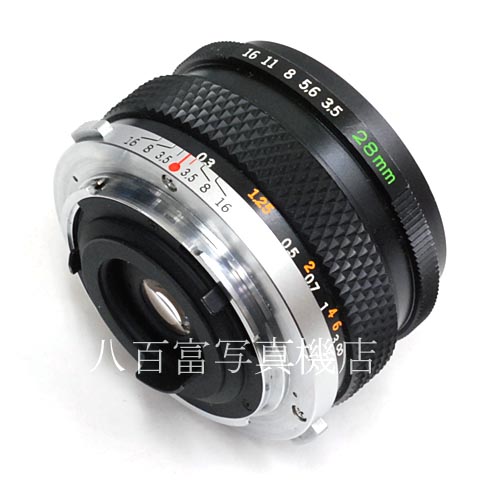 【中古】 オリンパス Zuiko 28mm F3.5　後期型 OMシステム OLYMPUS 中古レンズ 40002