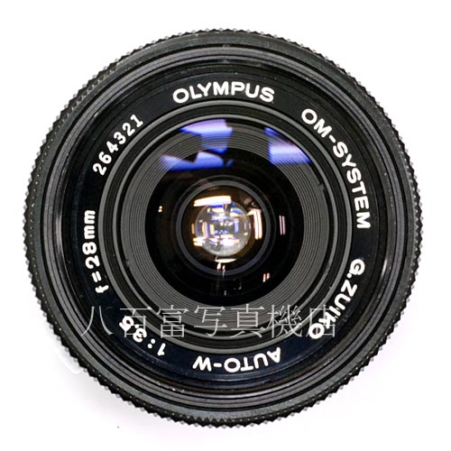 【中古】 オリンパス Zuiko 28mm F3.5　後期型 OMシステム OLYMPUS 中古レンズ 40002