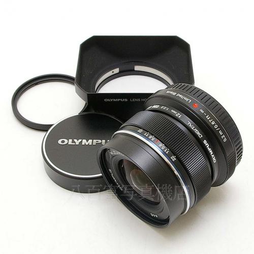 中古 オリンパス M.ZUIKO DIGITAL ED 12mm F2.0 ブラック 限定ver. OLYMPUS 【中古レンズ】  10072｜カメラのことなら八百富写真機店