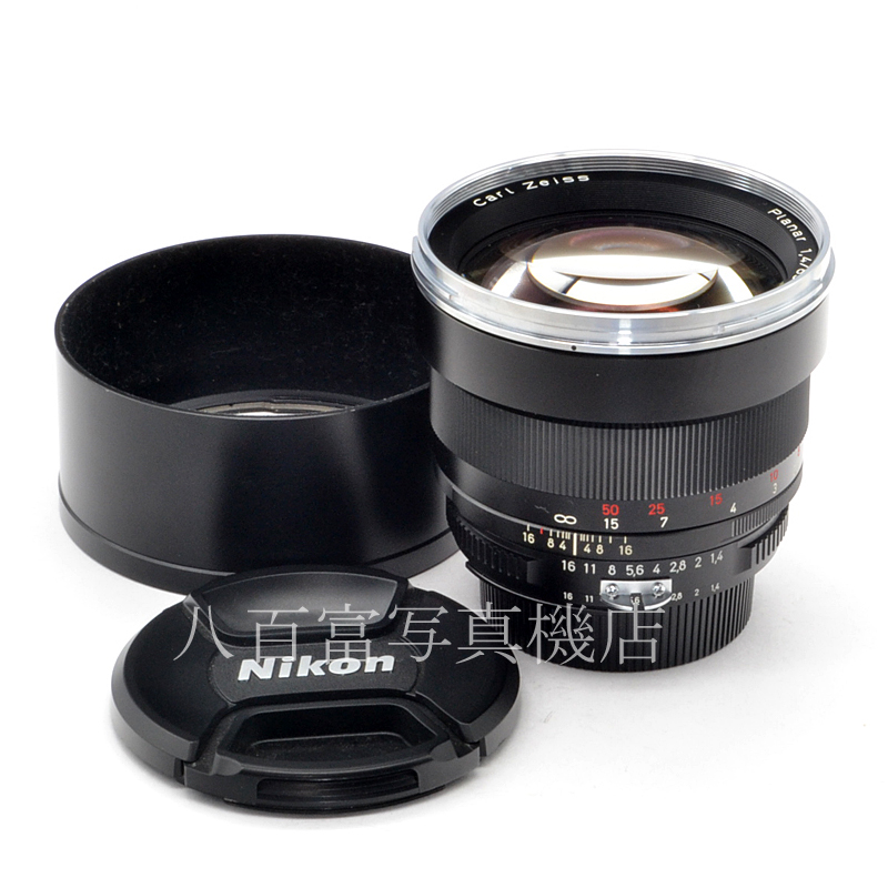 【中古】 カールツァイス Planar T* 85mm F1.4 ZF ニコンAi-S用 Zeiss  プラナー 中古交換レンズ 57439