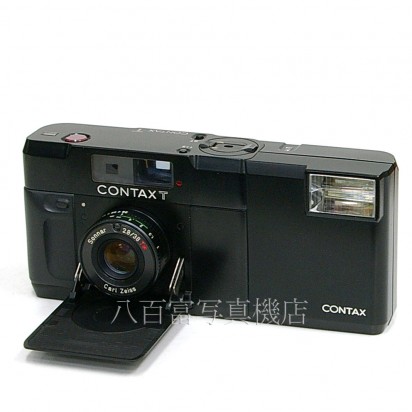 【中古】 CONTAX T ブラック コンタックス 中古カメラ 23805｜カメラのことなら八百富写真機店
