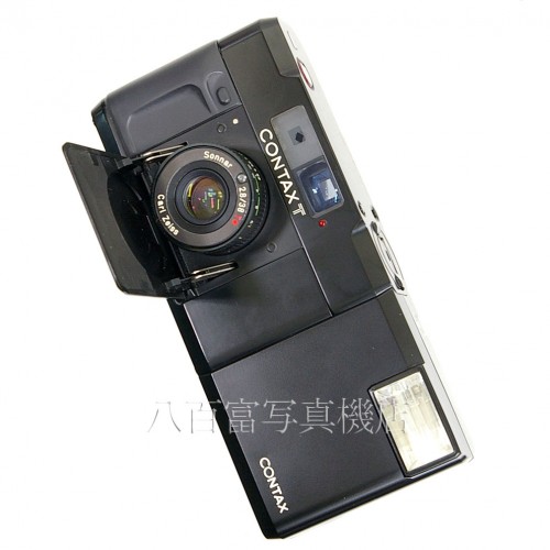 【中古】 CONTAX T ブラック コンタックス 中古カメラ 23805|カメラのことなら八百富写真機店