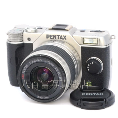 【中古】 ペンタックス Q7 ズームレンズキット シルバー PENTAX 中古デジタルカメラ 45146