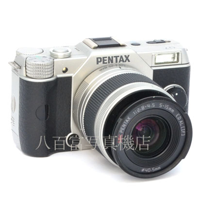 【中古】 ペンタックス Q7 ズームレンズキット シルバー PENTAX 中古デジタルカメラ 45146