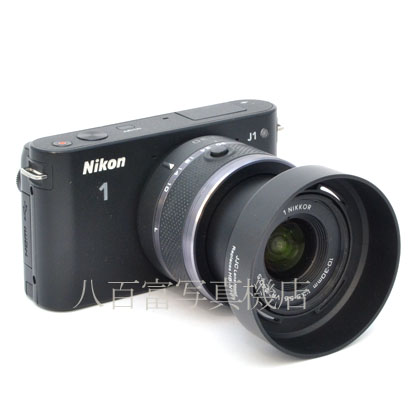 【中古】 ニコン Nikon 1 J1 標準ズームレンズキット ブラック  中古デジタルカメラ 45145