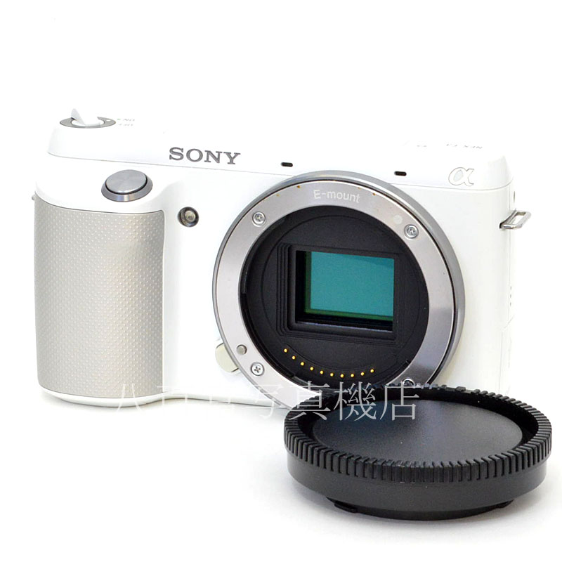 14080円 【★超目玉】 SONY ソニー α NEX-F3 白 小型 軽量デジタル一眼カメラ