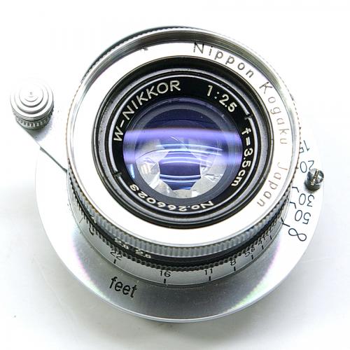 中古 ニコン W-Nikkor 3.5cm F2.5 ライカLマウント Nikon / ニッコール 【中古レンズ】 06746