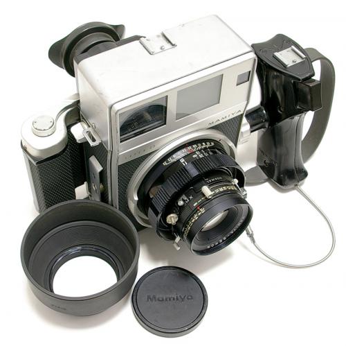 中古 マミヤ プレス スーパー23 シルバー 100mm F3.5 セット Mamiya Press