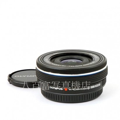 【中古】 オリンパス M.ZUIKO DIGITAL ED 14-42mm F3.5-5.6 EZ ブラック OLYMPUS 中古レンズ 40020