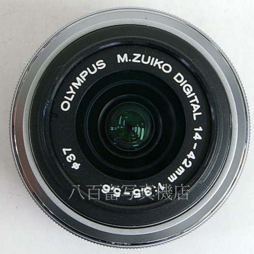 【中古】 オリンパス M.ZUIKO DIGITAL 14-42mm F3.5-5.6 II R MSC シルバー OLYMPUS ズイコー 中古レンズ 23847