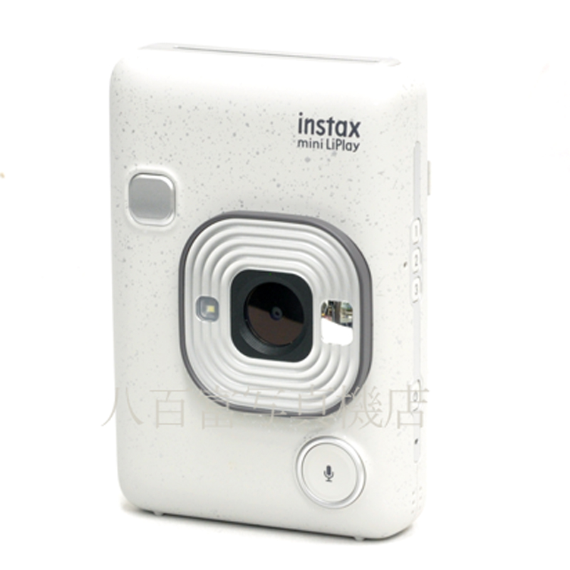 【中古】富士フィルム instax mini LiPay ストーンホワイト インスタックス ミニリプレイ 中古インスタントカメラ 49284