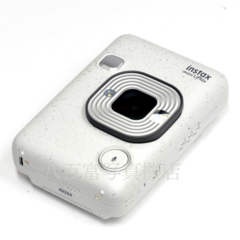 【中古】富士フィルム instax mini LiPay ストーンホワイト インスタックス ミニリプレイ 中古インスタントカメラ 49284