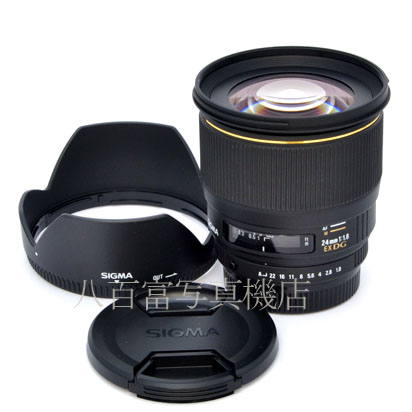 【中古】 シグマ 24mm F1.8 EX DG ペンタックスAF用 SIGMA 中古交換レンズ 45147