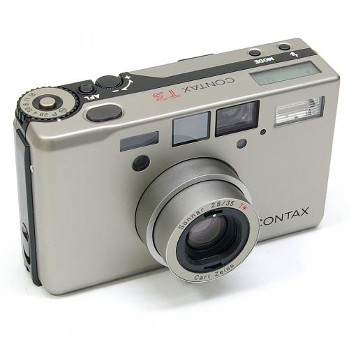 contax T3 チタンシルバー CONTAX コンタックス T3 チタン シルバー Carl Zeiss Sonnar