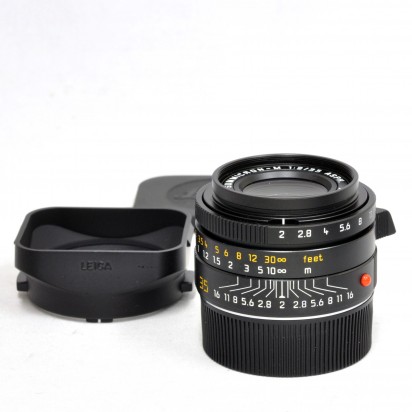 【中古】 ライカ ズミクロン-M 35mm F2 ASPH. ブラック LEICA SUMMICRON ズミクロン 中古交換レンズ 45165